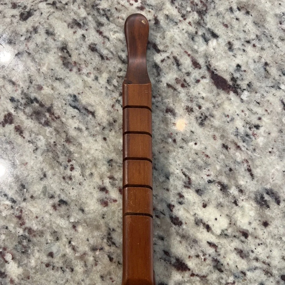 Wooden Slotted Mail Bill Letter Sorter Holder Organizer Wood Key Holder Vintage